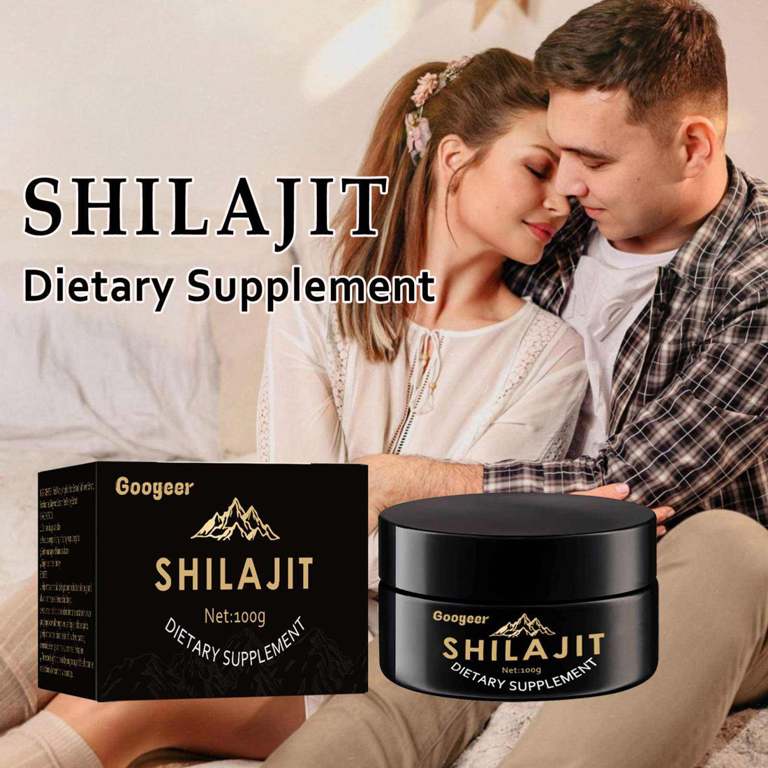 Googeer Shilajit Dietary Supplement – Natural Energy & Vitality Boost
